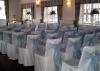 square top chair cover wedding polyester white chair cover
