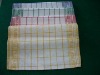 square yarn dyed kitchen towel with checks