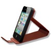 stand leather case for iphone4g