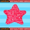 star shape decorative cushion