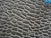 stone design embossed polyester fabric