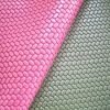 stone pattern artificial pu coating leather fabric artificial