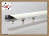 straight aluminum crown curtain rail