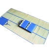 straw beach mat