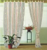 strip organza embroidery curtain