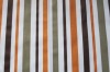 strip pattern coral fleece fabric/blanket