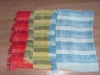 stripe chenille throw