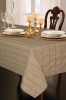 stripe  jacquard tablecloth