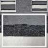 stripe melange single jersey knitting fabric