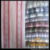 stripe organza curtain fabric