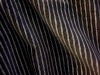 stripe velveteen fabric for men's suits