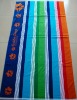striped beach towel