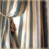 striped drapes