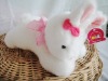 stuffed plush children's animal toy rabbit
