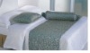 stuning hotel bed scarf and corresponding bolster