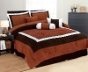 suede  comforter set
