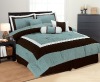 suede comforter set