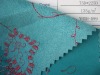 suede fabric for sofa home textile embroidered