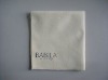 suede personalized microfiber jewelry cleaning cloth