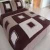 suede square patchwork quilt comforter set