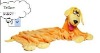 super cheap and lovely plush puppy blanket with hand puppet