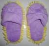 super clean microfiber  chenille slipper with many colors