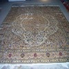 super quality hand knotted silk rug