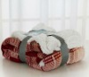 super soft printed summer quilt coral fleece blanket