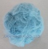 supply color recycled  polyester stalpe fiber for good quality