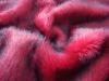 synthetic high pile fur