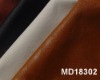 synthetic leather pu leather fabric pu laminated leather in WenZou