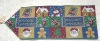 t/c table runner  christmas jacquard table ware mat table linen