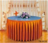 table skirt /table cover/ banquet tablecloth