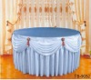 table skirt /table cover/ banquet tablecloth
