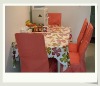 tablecloth and chair cover