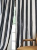 taffeta stripe windows curtain
