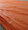 tangerine pvc coated fabric