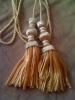 tassels and fringes, Bullion tassel, Bullion Cord Tassel, Bullion fringe tassel,Fringed Bullion Tassel