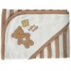 teddy bear baby fleece blanket