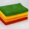 terry fabric plain-dyed microfiber towel