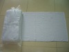 terry souring bath towel with white color