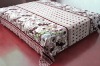 thick printed coral fleece fabric