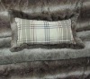 thick soft velvet coral fleece blanket and sofa pillow