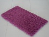 thin yarn with thick yarn mixed shaggy carpet
