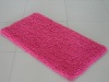 thin yarn with thick yarn mixed shaggy carpet