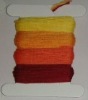 thread,card.cross stitch,sets,100% cotton threads,floss.skeins,yarn.knitting yarn,hand making yarn.embroidery thread