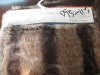 tip-dyed high pile fake fur