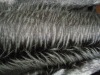 tip-dyed high pile fake fur
