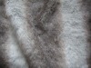 tip-fade and dyeing fake fur
