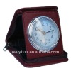 top leather traval clock